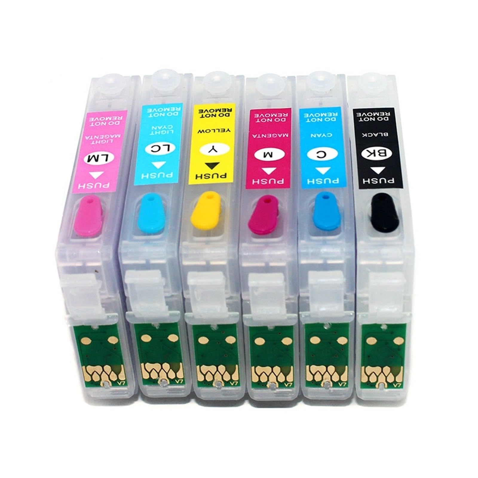 6pcs Cartuccia 79XL Compatibile Con Epson 1430 Chip ARC | Stampa fotografica, design ricaricabile, chip ARC, flusso di inchiostro stabile, colori vivaci