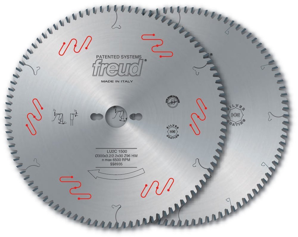 Lame 150 mm Freud LU2C01 48 dents carbure : évitez les éclats lors de la coupe de vos panneaux bois