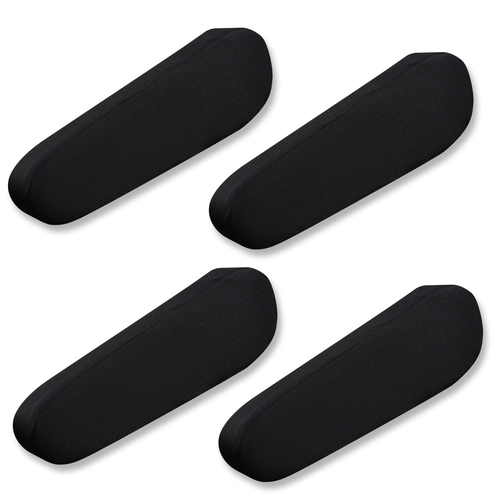 JYNXOR 2 Stück Auto Armlehnenbezug Schwarz - Universal Schutz Für Sitze