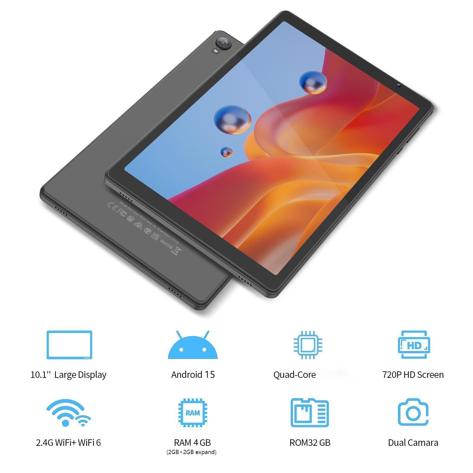 Amazon.com : 10 Inch Tablet, 32GB Storage, 10