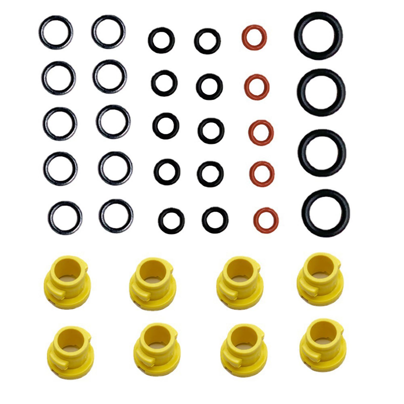 TFAOYS Quick Install Silicone Seal Rings for Cleaning Equipment Strong Construction Weatherproof Longevity Tool Easy Installation Seal Rings
