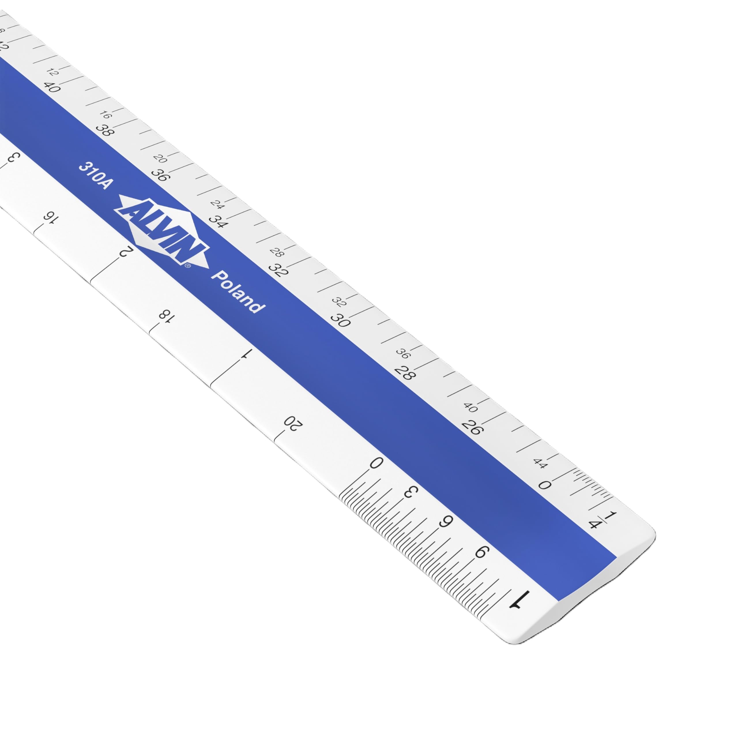Engineer Ruler 6 In Architect Ruler Scale Alumicolor Architect Ruler - 6 Inch 4 Bevel Scale ...