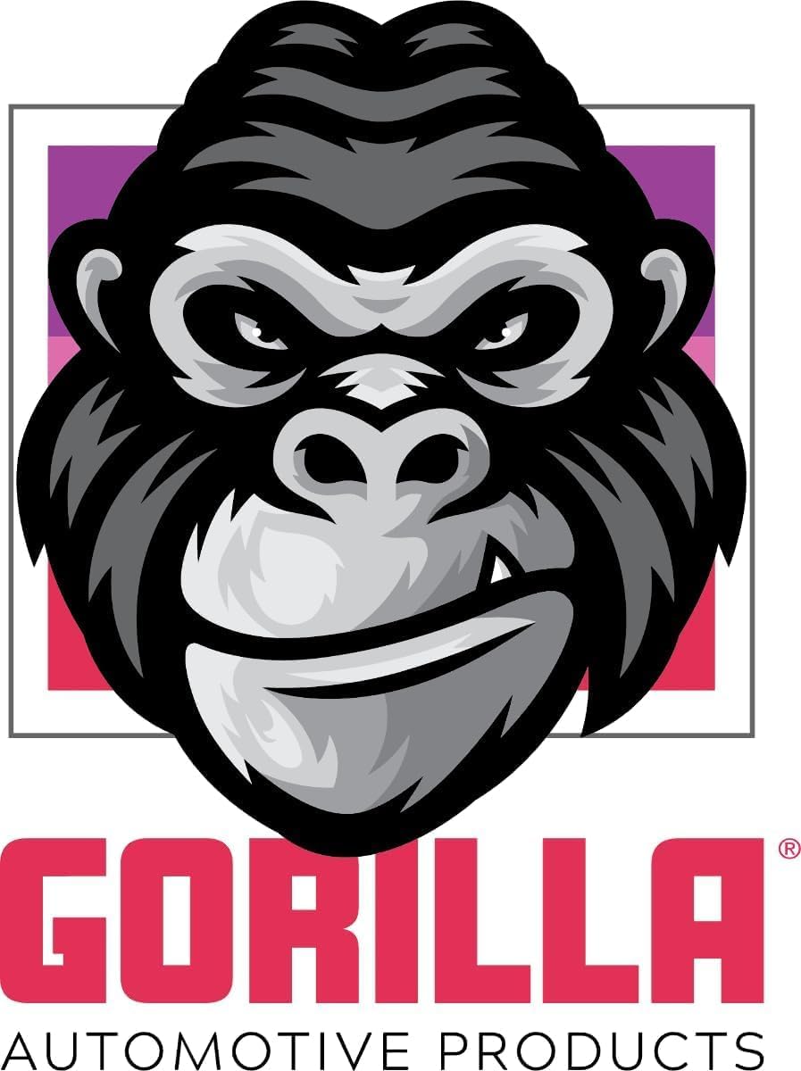 Gorilla Automotive 10010FG Gor 1/2 Oz L.P. 52-3 Oz Strips - Silver