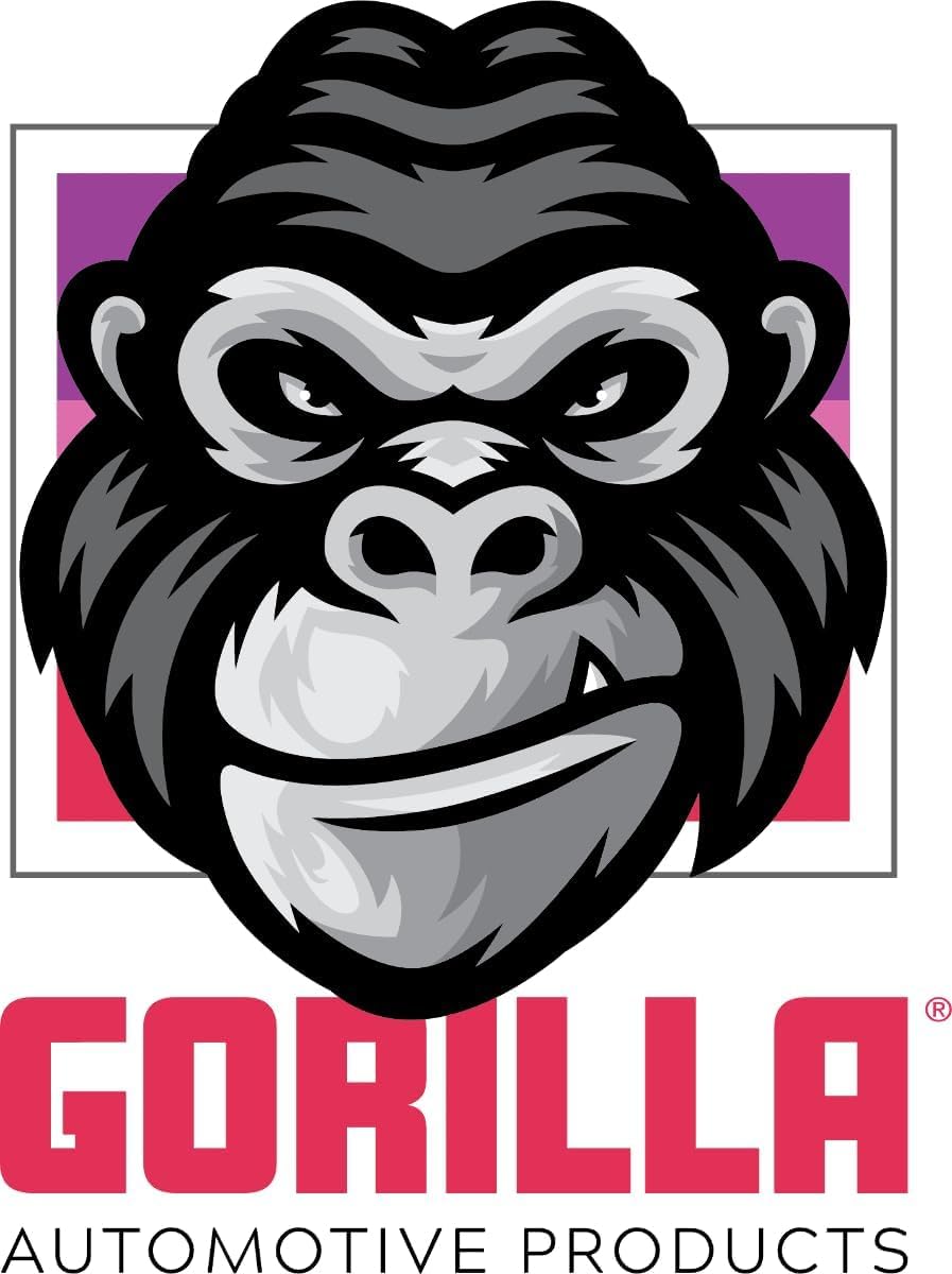 Gorilla Automotive 61631BC Gorilla Guard Acorn 12-1.50 Blk Clam