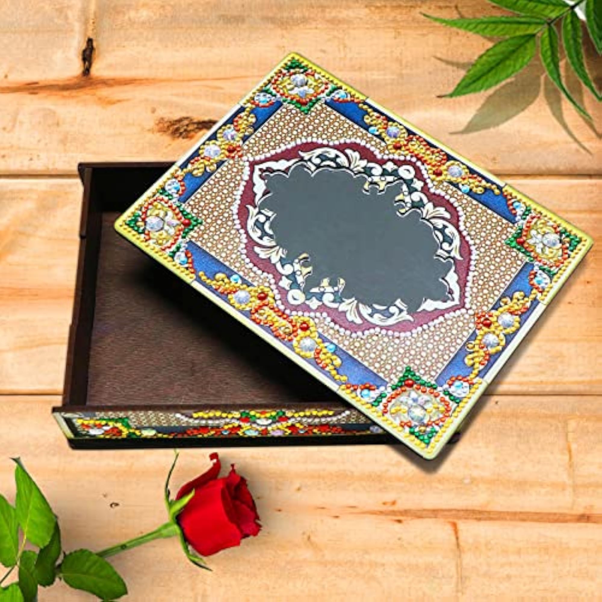 Handmade Enameled Jewelry Box, Pumpkin Trinket Holder