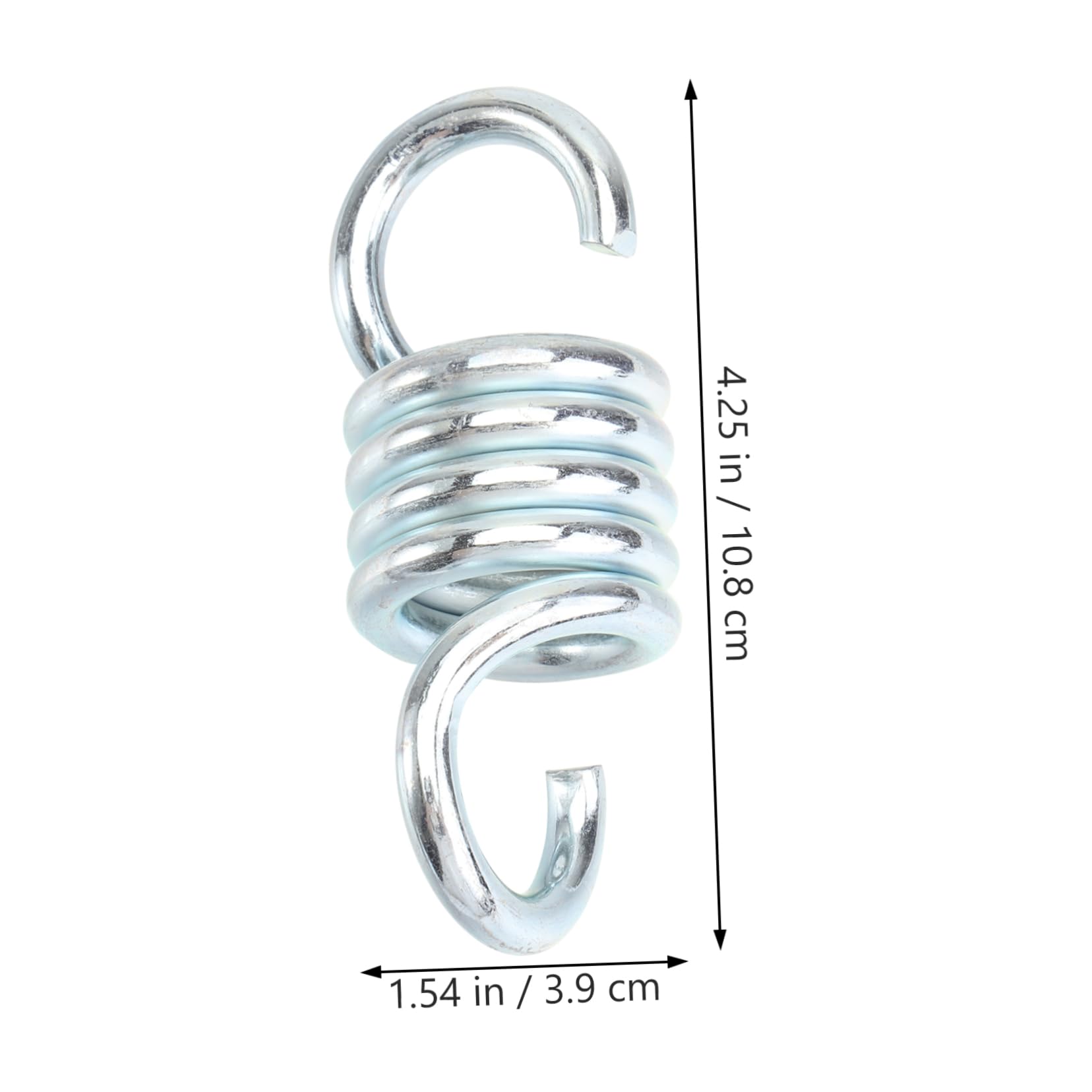 NULYLU Hammock Chair Swing Spring Heavy Duty Porch Swing Parts 7mm Spring Stainless Steel Low Noise Design