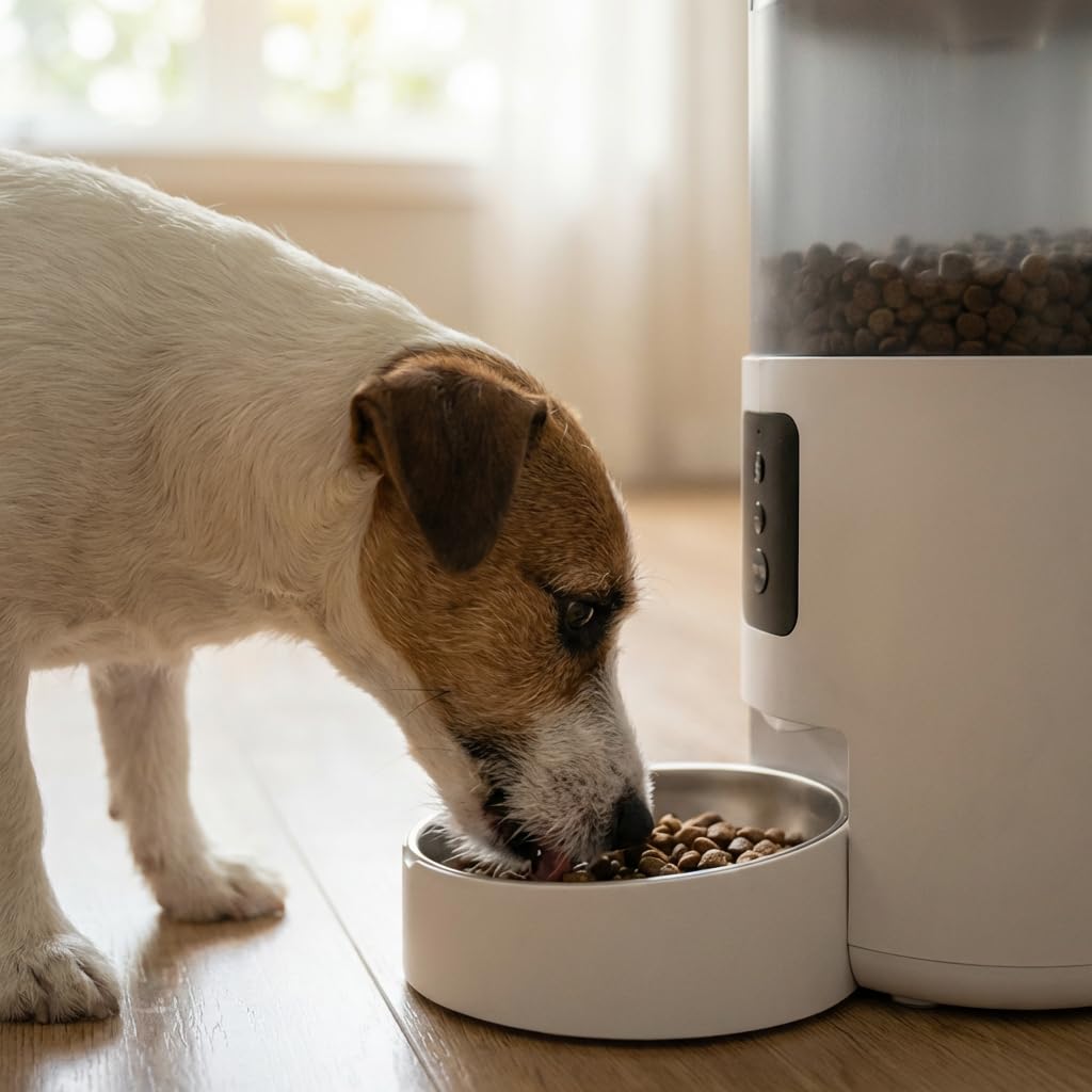 Distributeur Automatique de Nourriture pour Chat et Chien 3L - WiFi