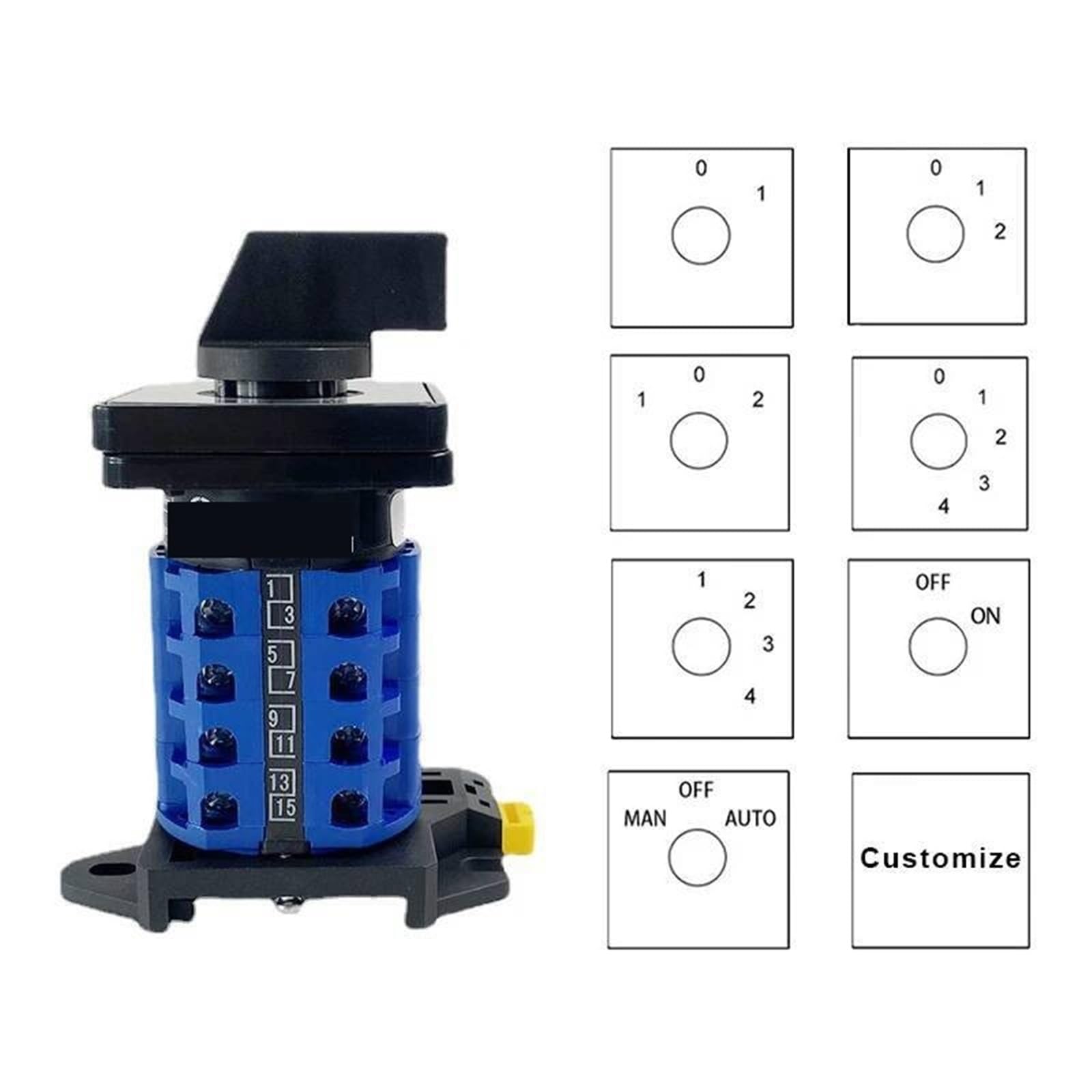 LW26-20 Interruptor de leva 690V 20A YMW26 LW28