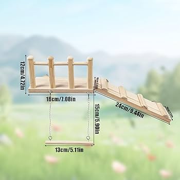 Amazon | 3点セット 鳥 はしご ブランコ 止まり木 インコ 遊び場 鳥の