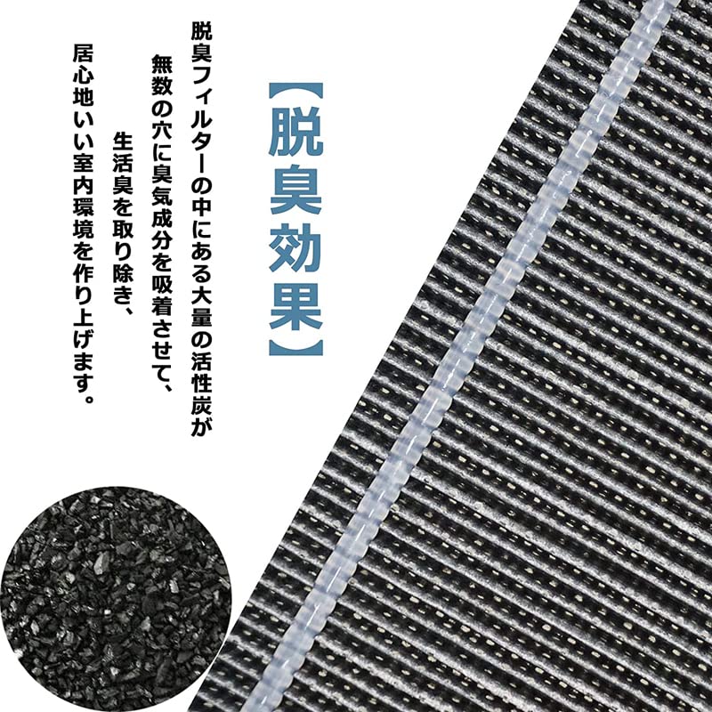 Amazon.co.jp : Shinsou 280 337 0203 洗える脱臭フィルター加湿空気