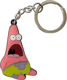 Shocked Patrick - SpongeBob Squarepants Enamel Keychain