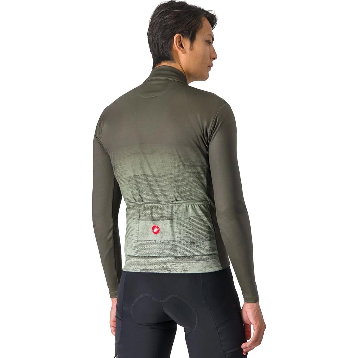 CASTELLI Unlimited Thermal Jersey - Men's, Deep Green/Defender Green, M