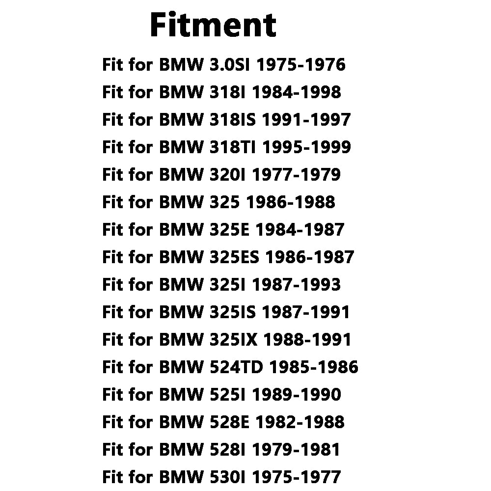 MACHSWON Kühlerlüfter Visco-Kupplung Passend für B-M-W E24 E28 E30 E34 E36 11521740962