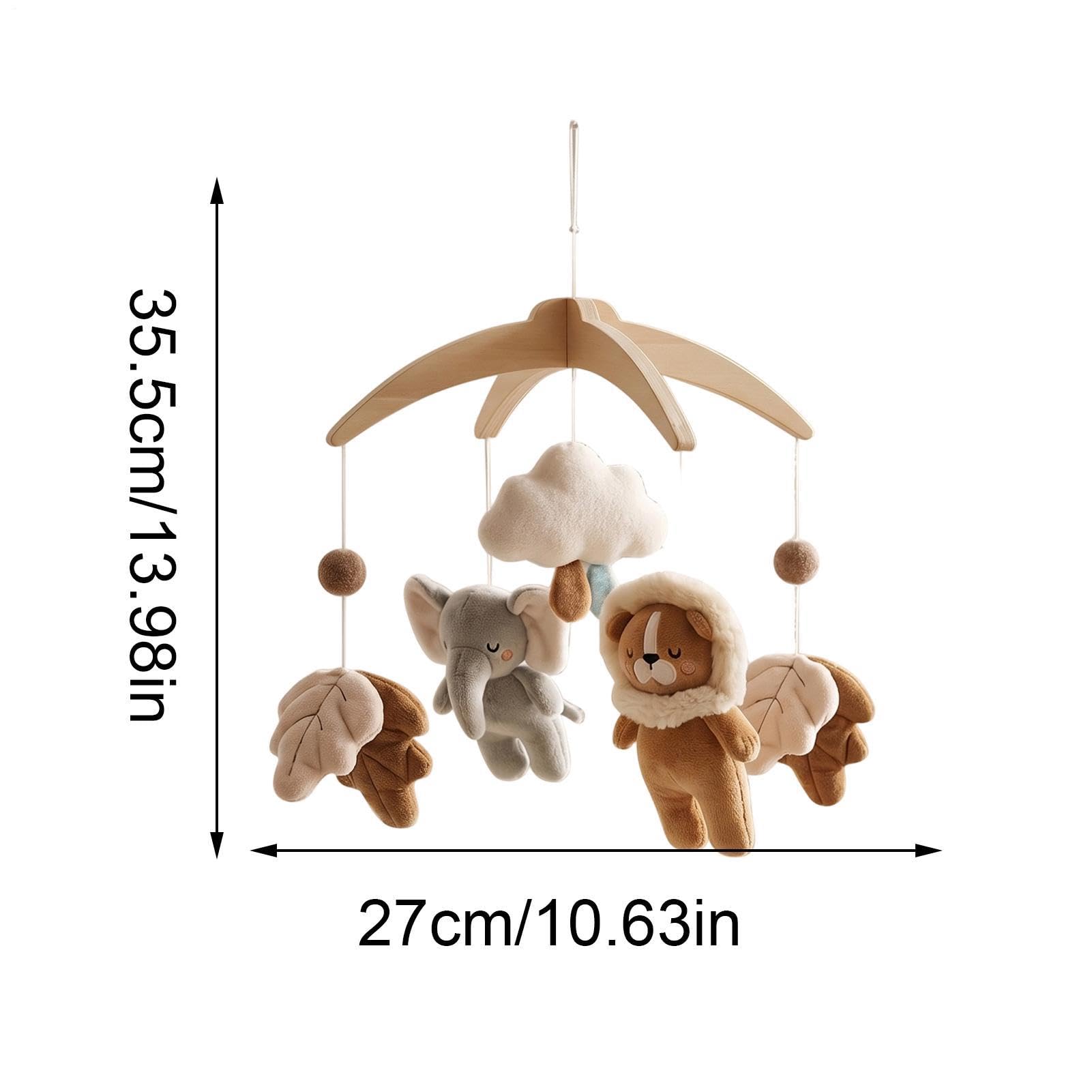 Lettino mobile per bambini, giocattolo di peluche per passeggino, per | Mobile rilassante per lettino, per ragazze, casa, camera da letto, soggiorno, sala giochi, asilo, dormire, viaggi