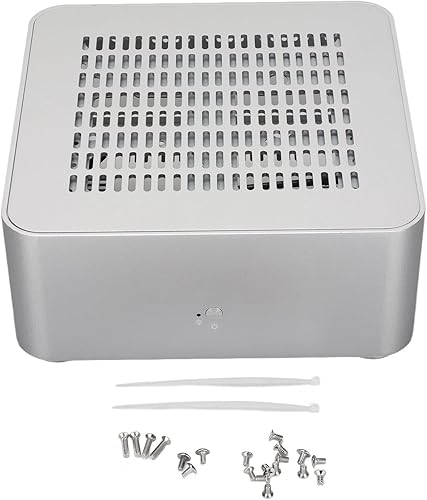 Miniatura 6 de Mini estuche ITX, caja de escritorio resistente y duradera buena disipación de calor para computadoras de hotel para terminales de autoservicio
