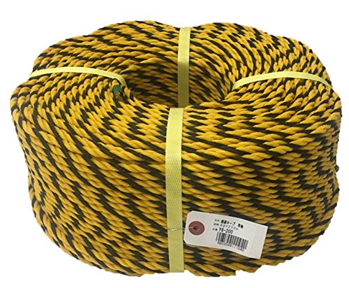 ユタカメイク 標識ロープ 巻物 6mm×200m Y6-200