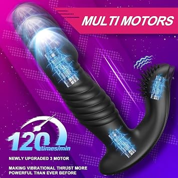 7.4 inch Special Silicone Massager kit can Play Waterproof Anywhere You Like Suitable for Men's 2026 New Rechargeable Cordless Body Massager with 9 Modes Suitable for Men's Relaxation (Black Color)