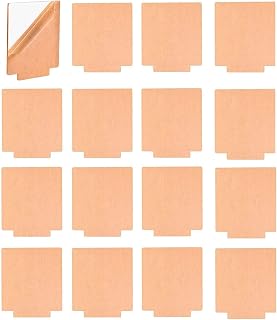 16 Pcs 2 mm Rectangle Acrylic Sheet Clear Cast for LED Light Base,5" x 6" 0.08"(2mm) Thick, Plastic Glass Panel with Protective Paper for Table Sign, DIY Display Project