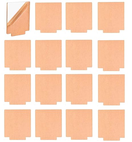 Miniatura 6 de 15 hojas redondas acrílicas de 0.16 pulgadas (0.157 in) de grosor, panel de vidrio de plástico con papel protector para letrero de mesa, proyecto de