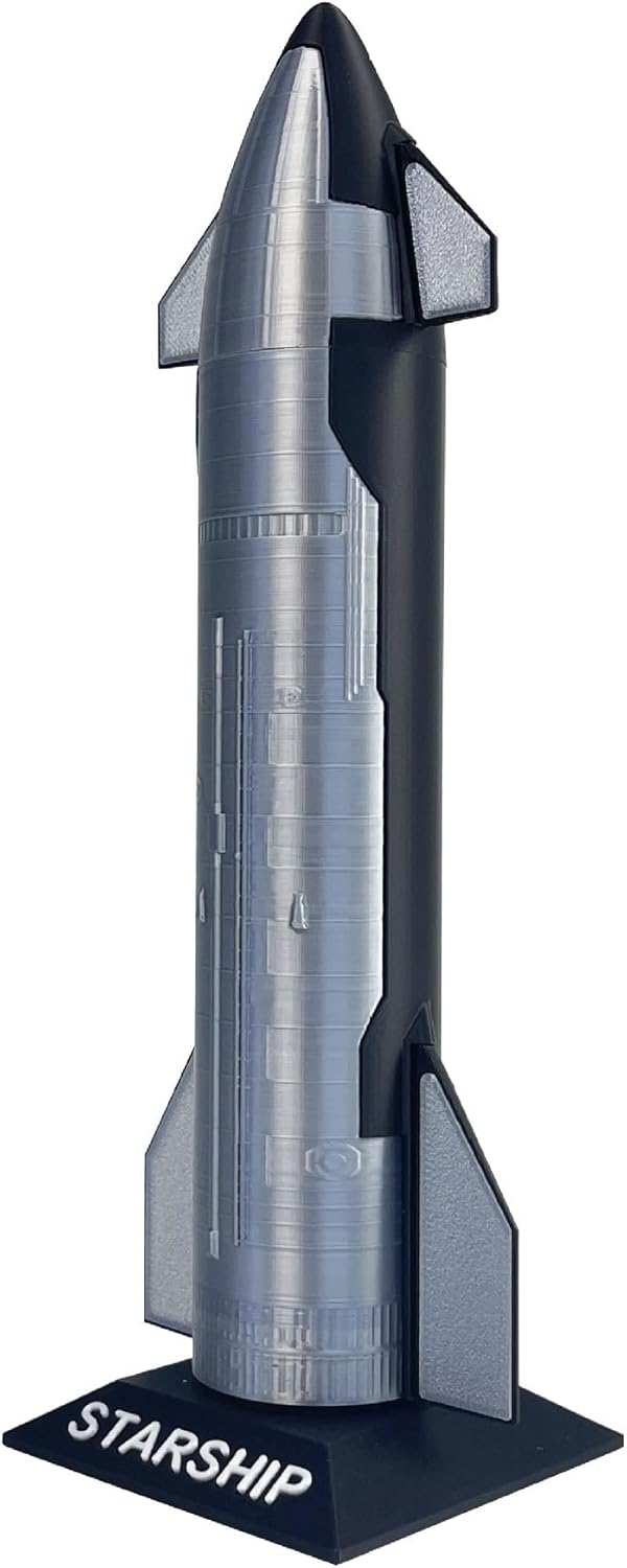 SpaceX Starship Assembly Model - Spacecraft Display Piece, Aerospace Souvenir, Rocket Model Toy