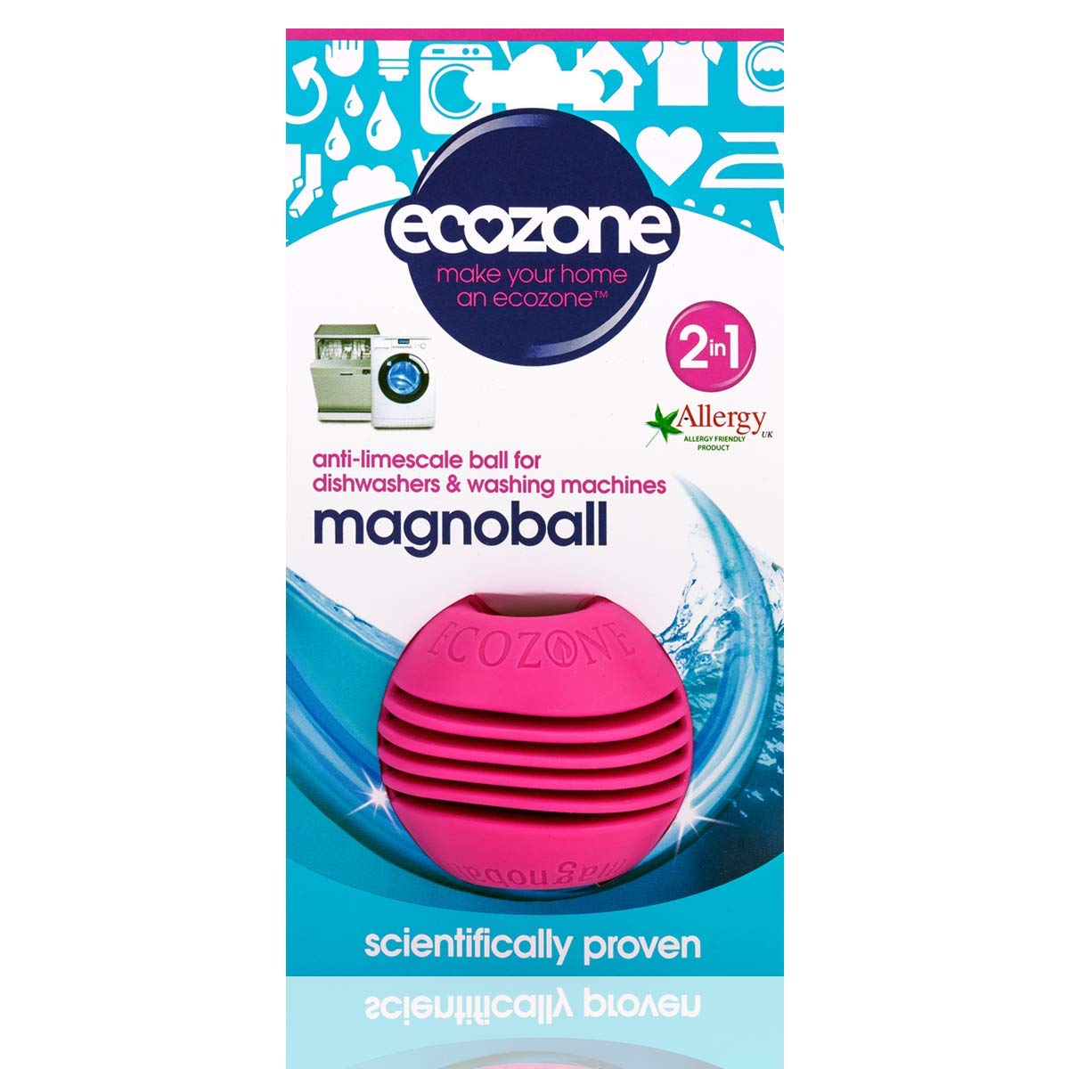 Ecozone Magnoball Anti limescale (Pack of 4)