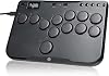 Haute42 Arcade Stick Leverless Controller P12: Leverless Arcade Stick with TURBO & Silent Low-Profile Switches,Arcade Controller for PC/PS3/PS4/Switch Game with Lock Button Support Hot Swap & SOCD