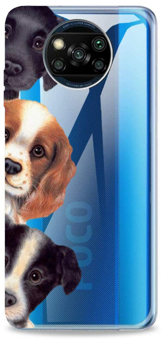 Mixroom - Cover Custodia Case In TPU Silicone Morbida Sfondo Trasparente Per Oppo Reno 4 PRO (4G) Fantasia Amicizia Tra Cane E Gatto T656