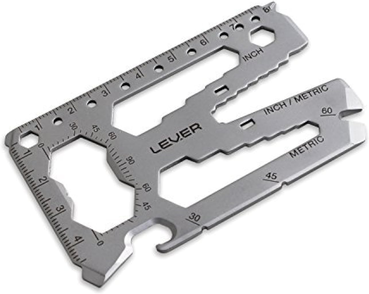Lever GearToolcard Pro Factory Seconds - Credit Card Multitool Card Wallet Tool - Perfectly Functional With Some Dings And Scratches.