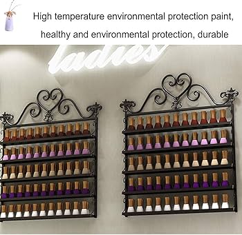 【ネイル棚壁に赤いマニキュア鉄ジェルネイル展示化粧品棚棚収納棚】4 楽天市場】ネイル収納 ネイルディスプレー ネイルショップ