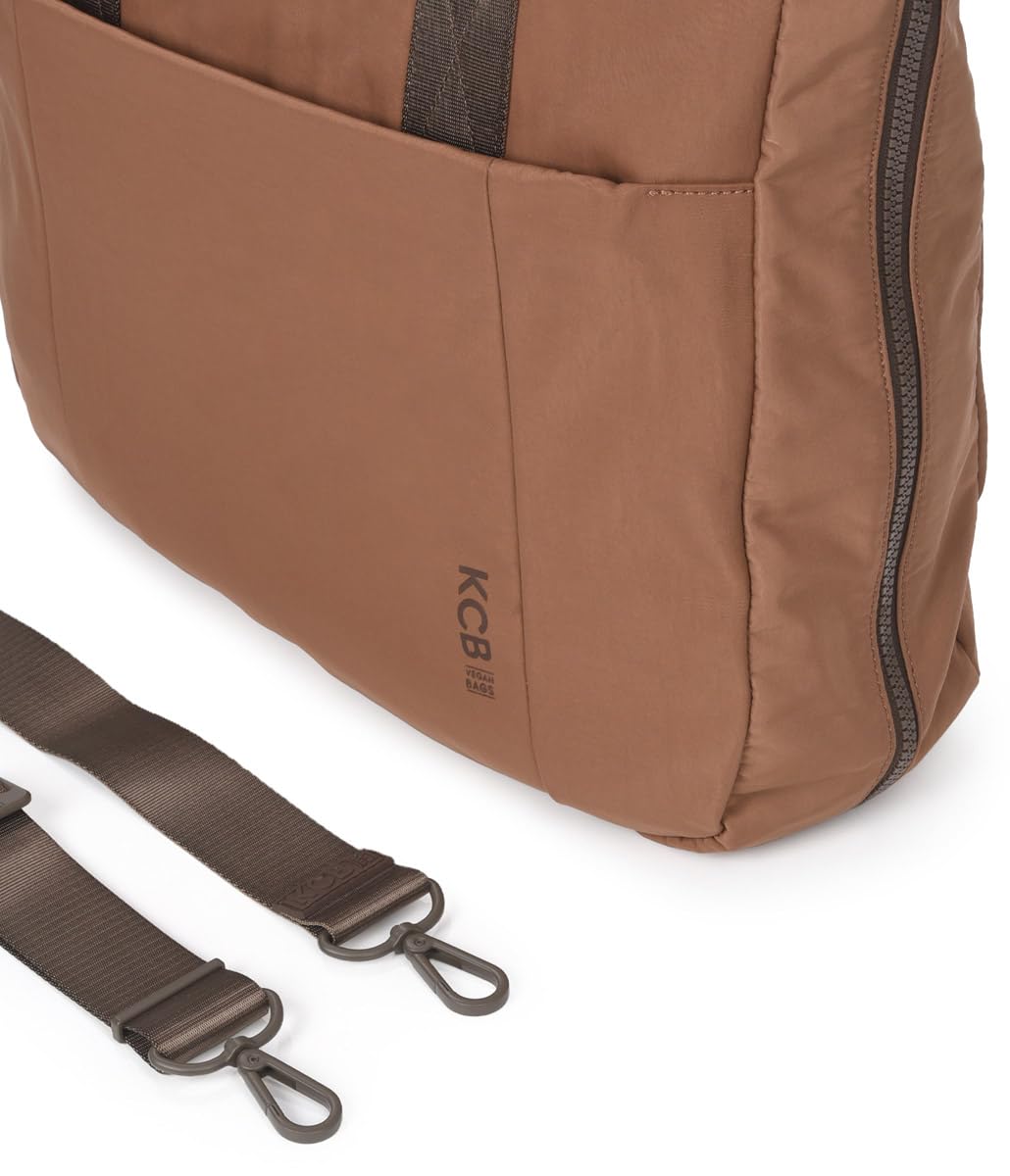 KCB Shopper Balloon | Diseño Funcional y Gran Capacidad | Compartimento Acolchado para Tablet o Portátil | Bolsillos de Acceso Rápido | Asas Ajustables | 100% Vegano