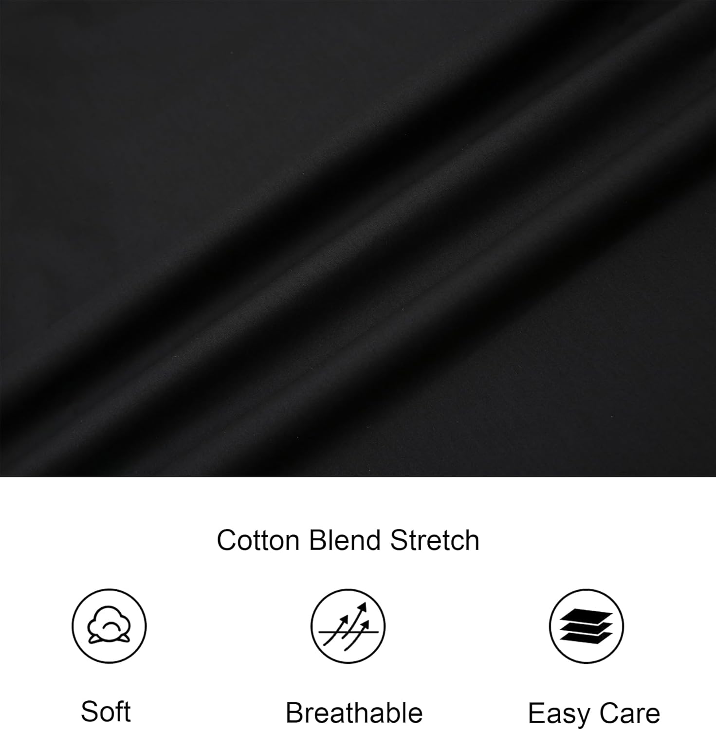 Alex Vando Men’s Cotton Stretch Dress Shirt Regular Fit Fashion Paisley Contrast Button Down Shirts - Image 6