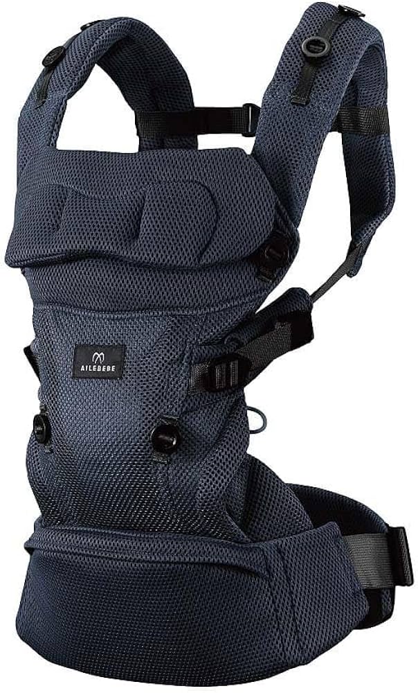 エールべべ　ベビーキャリア　スリー　ブラック　抱っこ紐 抱っこひも エールベベ・ベビーキャリア THREE | 日本製