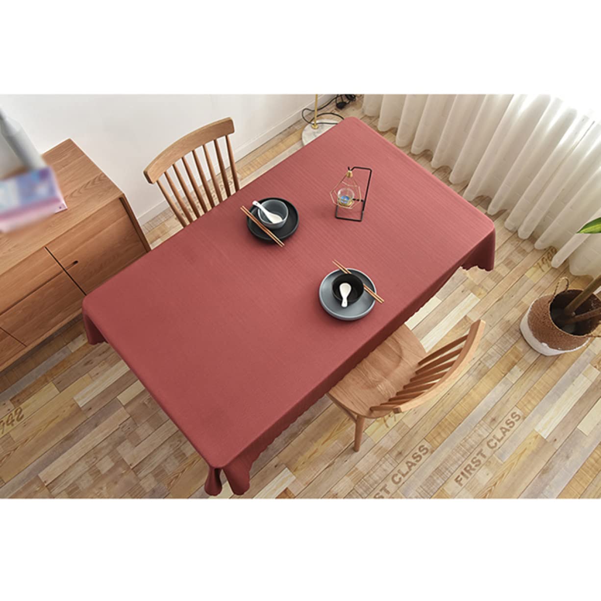 美品★ 大きいサイズ 23区 46 3L ダッフルコート ローデンクロス 赤 Amazon｜[VANDROUP] 長方形テーブルクロス 綿 120*120cm