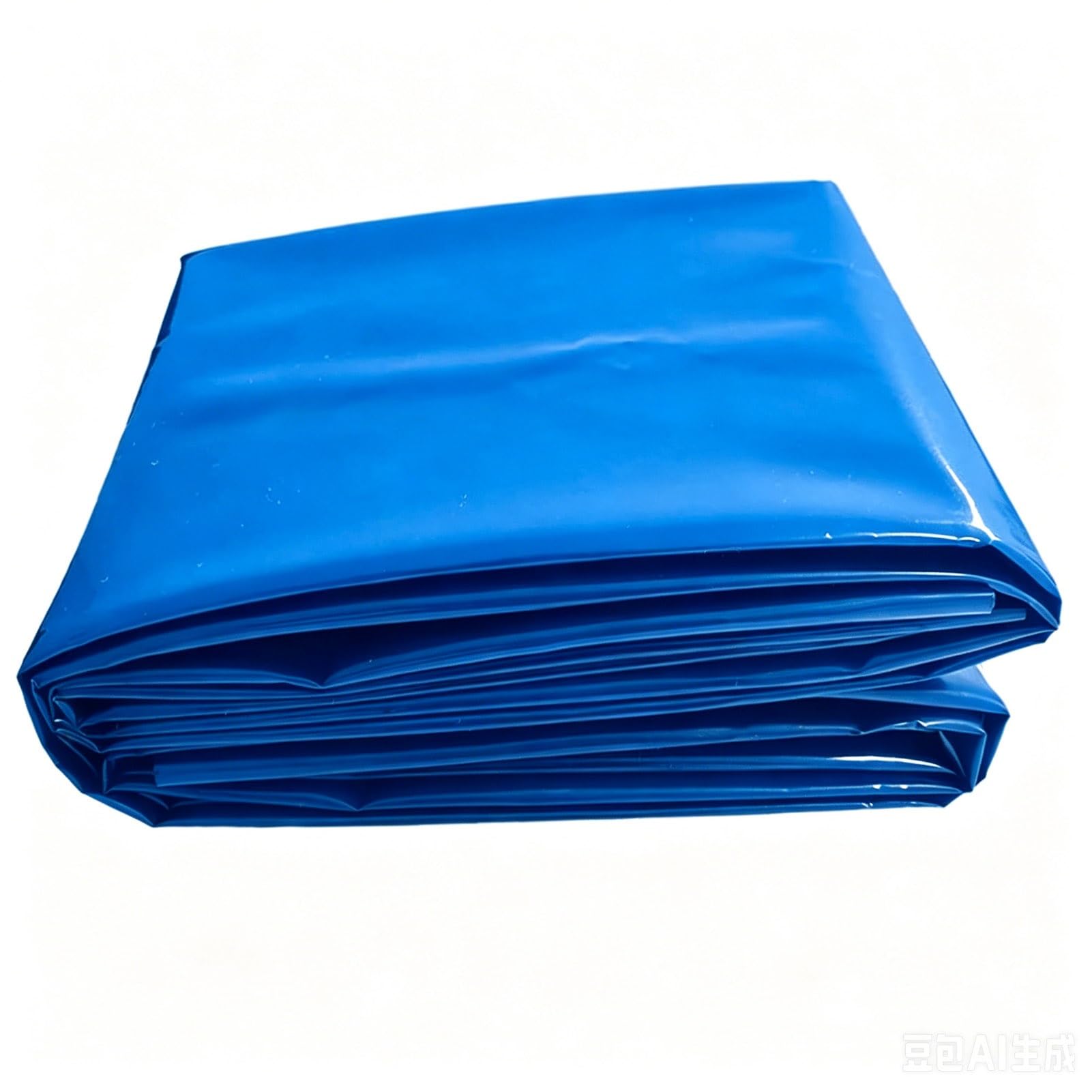 Blu Rivestimento per laghetti Rivestimenti Preformati per laghetti da Giardino - Pellicola impermeabilizzante, telone in Gomma per Giardini all'aperto(3x3m)
