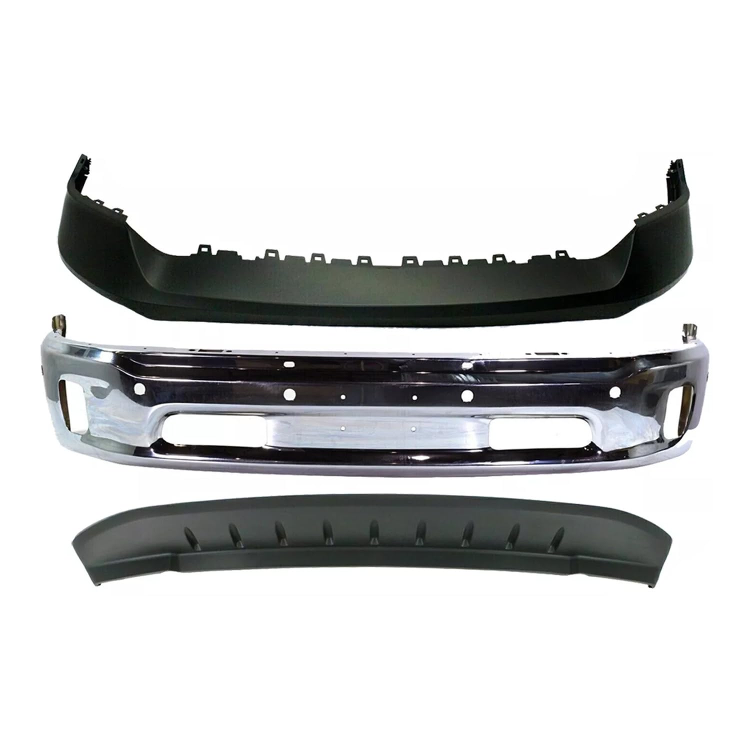 Front Bumper Chrome With Parking Aid - Key Features