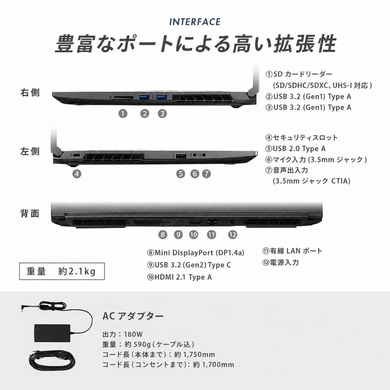 Amazon.co.jp: ガレリア ゲーミングノートPC 【 RTX 3050 / Core i7