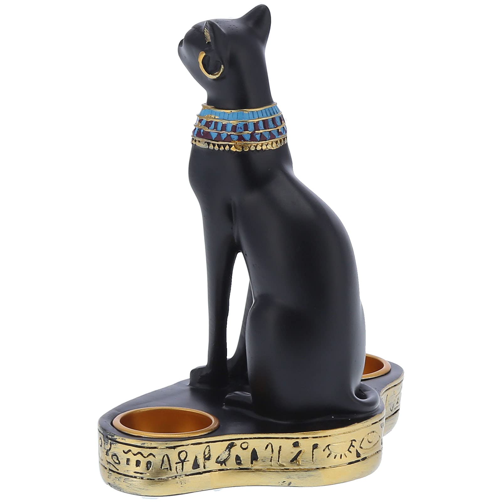 Bougeoir chat noir pour ambiance tamisée du salon et de la chambre