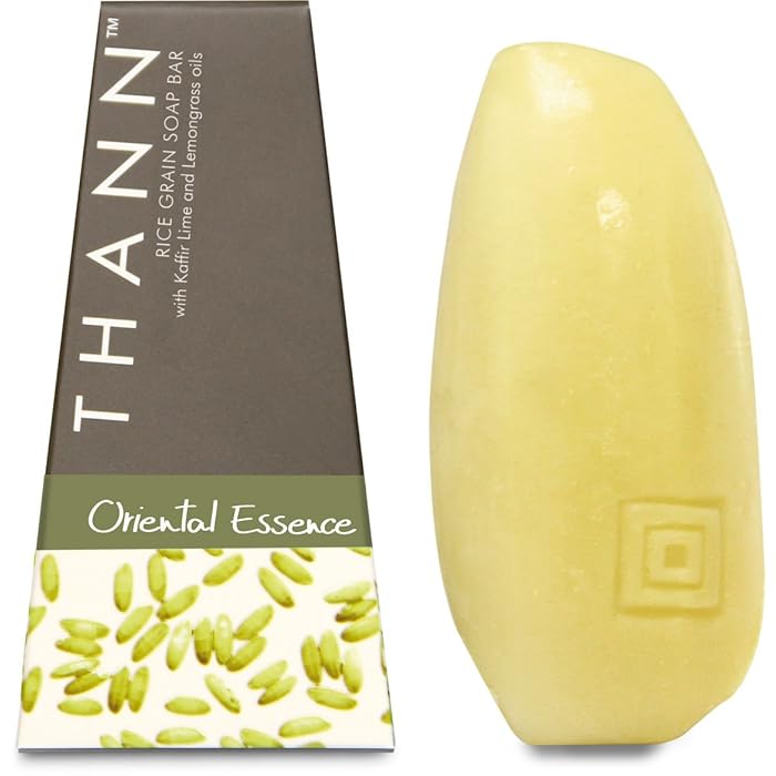 Buy Thann Oriental Essence Body Soap Bar, Rice Grains for Natural, Gentle Exfoliation, Rice