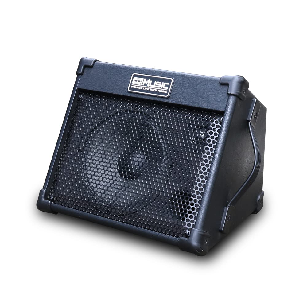 Coolmusic BP40 40W Portable Acoustic Guitar Amplifier Battery Powered for Artists on the Go Built-in Bluetooth