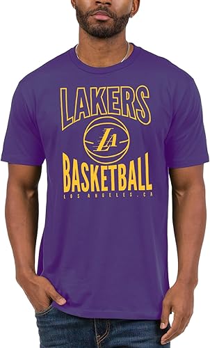 Miniatura 10 de Junk Food Camiseta de manga corta para hombre con licencia oficial de baloncesto de la NBA Azul Real,Negro -,Verde Kelly,marino,Púrpura,Rojo