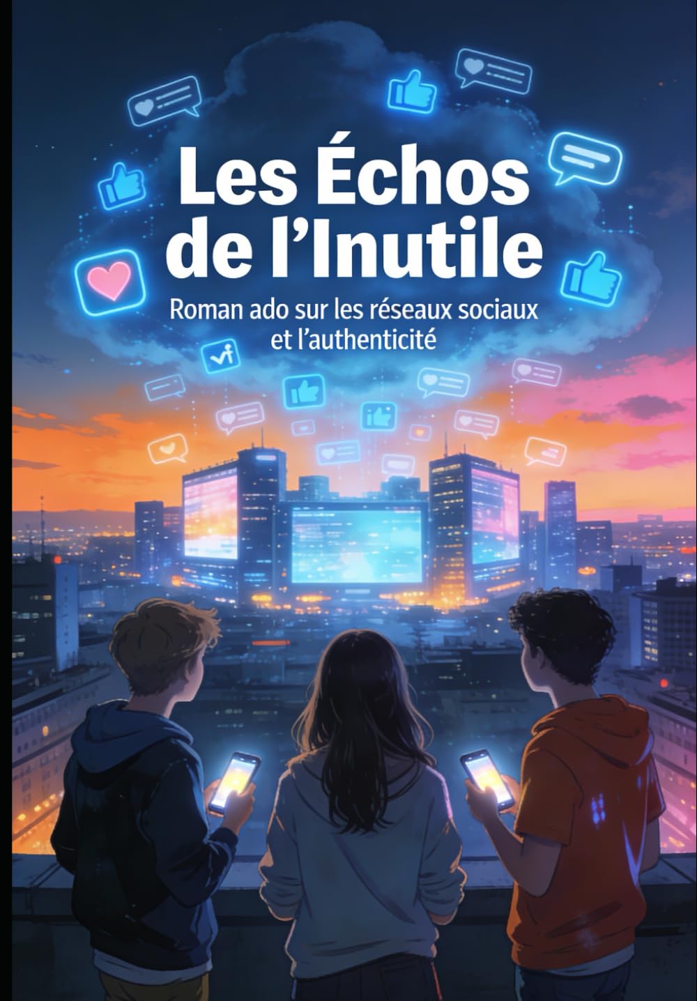 Les Échos de l’Inutile: Roman ado sur les réseaux sociaux et l’authenticité