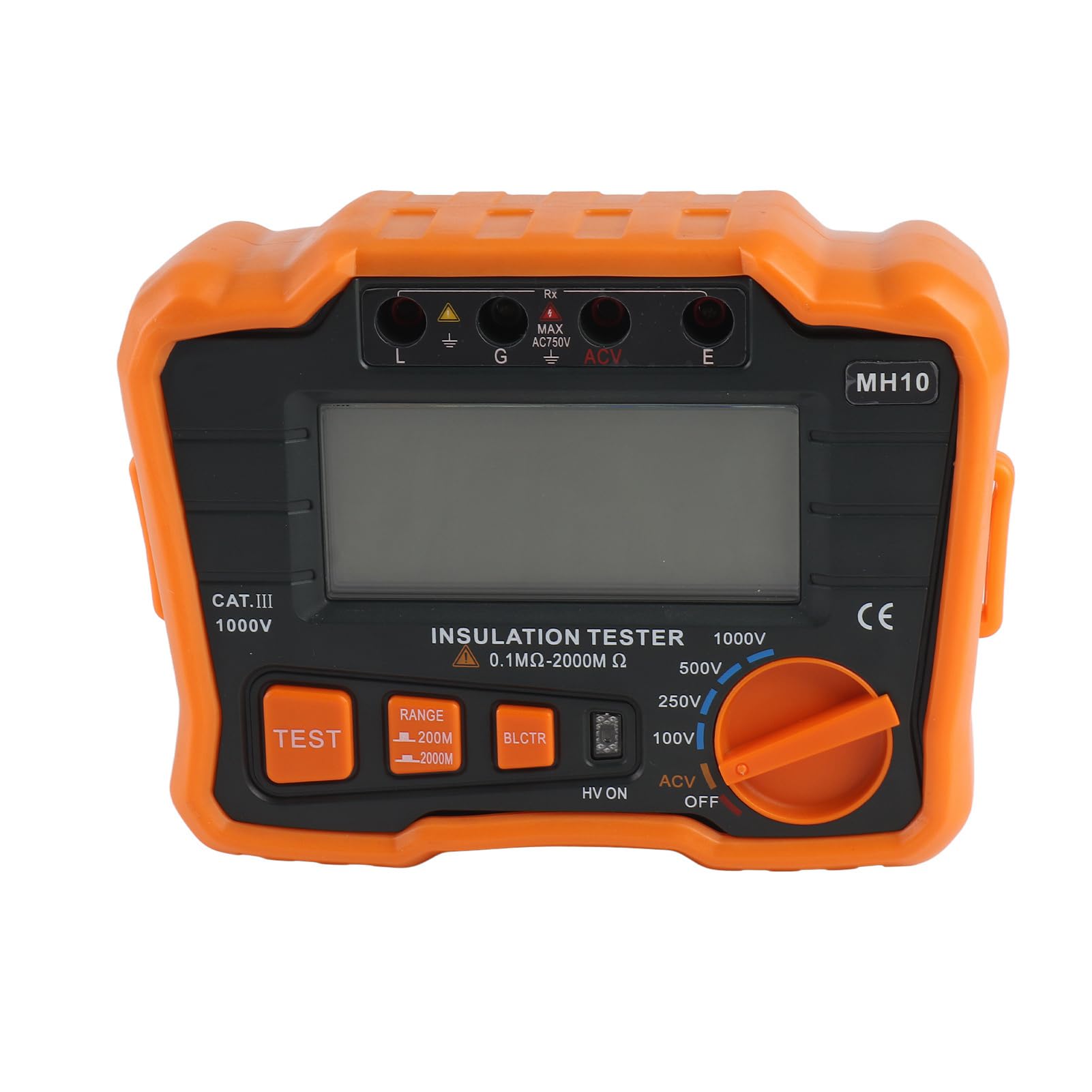 Tester Rezystancji Izolacji 1000 V 0,1 do 2000 Mohm LCD
