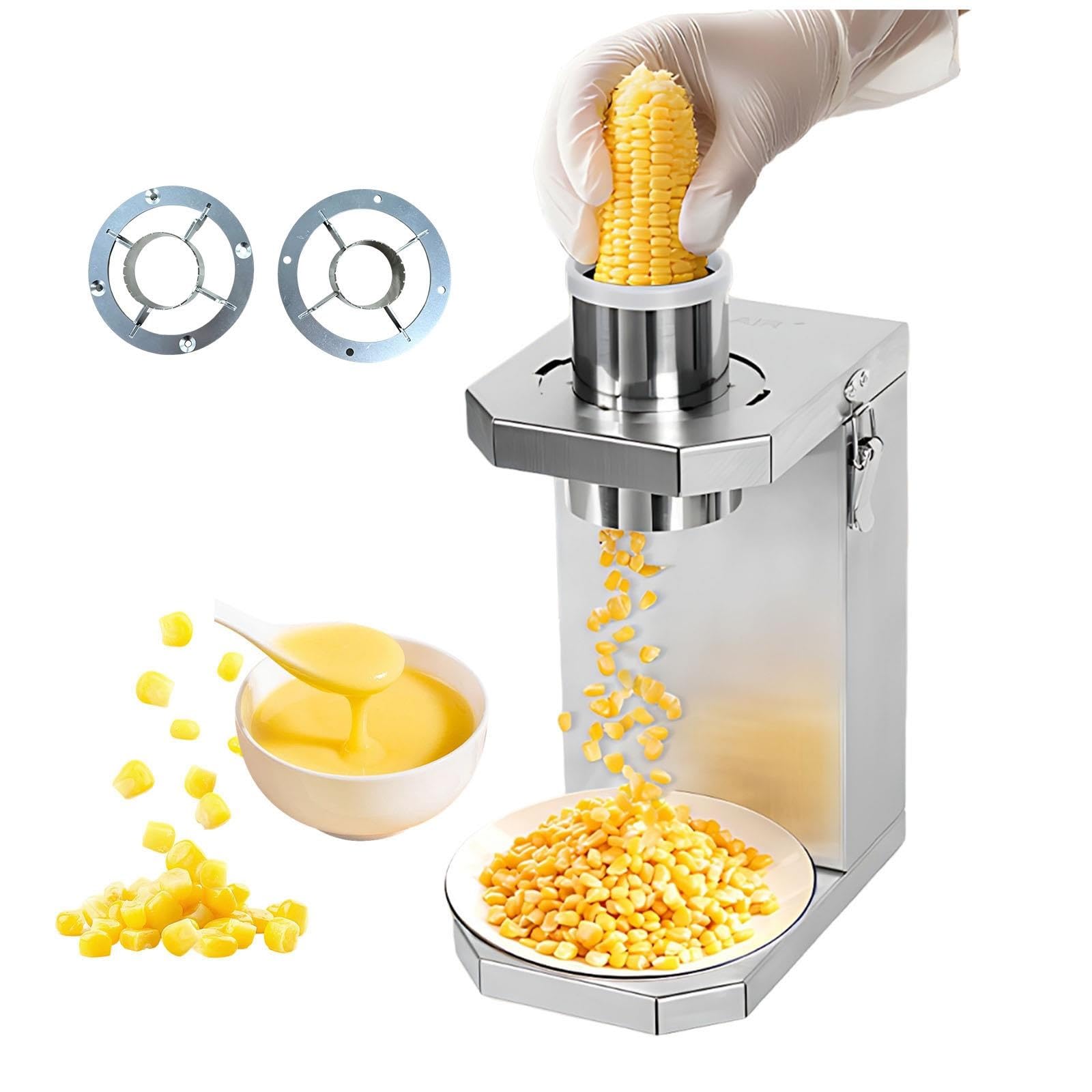 Desgranadora Inox Para Maíz Con Cuchillas Ajustables De Corte