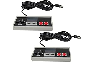 NES Classic Controller Extension Cable, 2 Pack - 10 Foot Cords Compatible...
