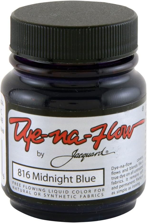 Jacquard Dye-Na-Flow 2.25 OZ Midnight Blue