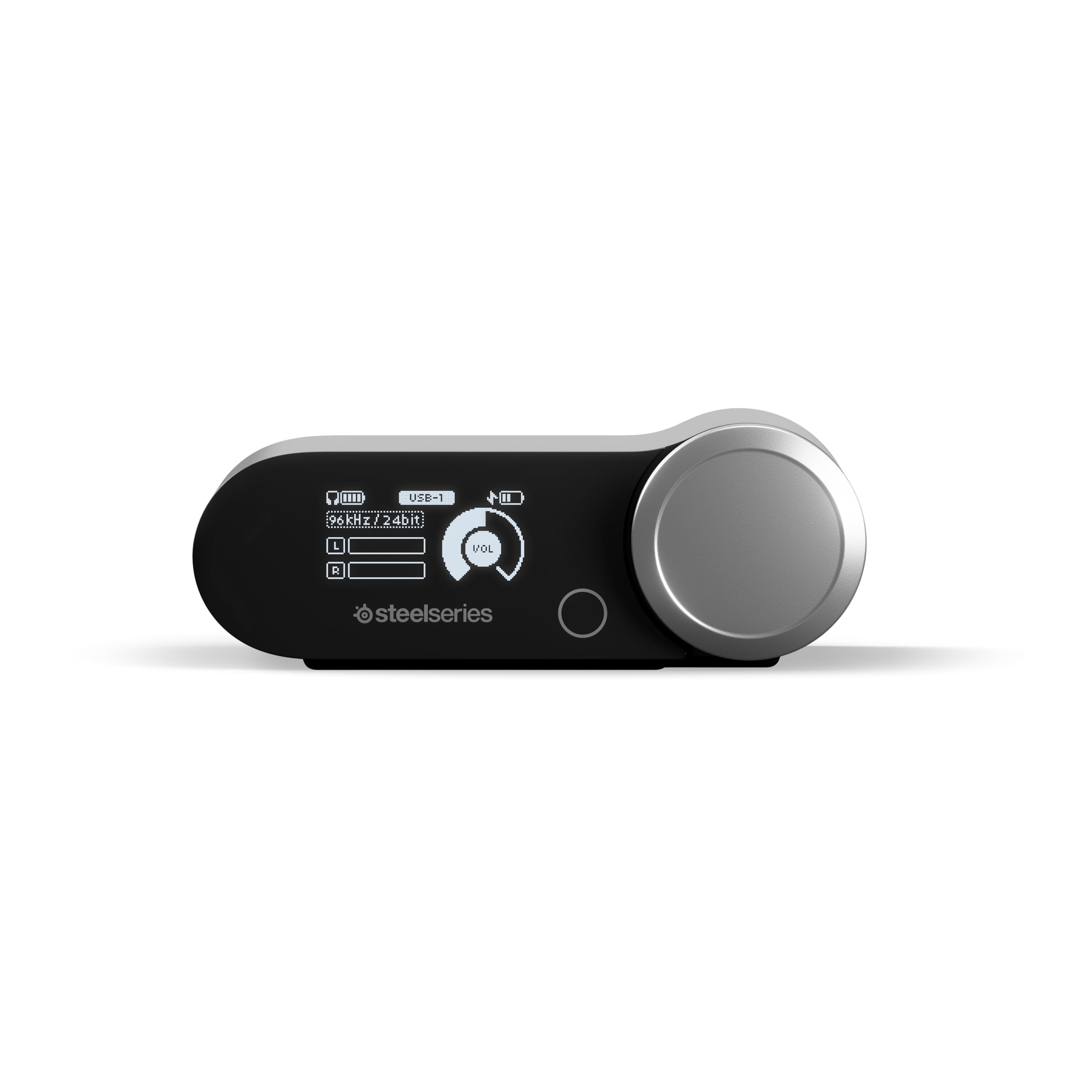 SteelSeries Arctis Nova Pro - Cuffie da gaming wireless multi-sistema - Driver magnetici al neodimio - Cancellazione attiva del rumore -Infinity Power System -Microfono ClearCast Gen 2 - PC,PS5,Mobile