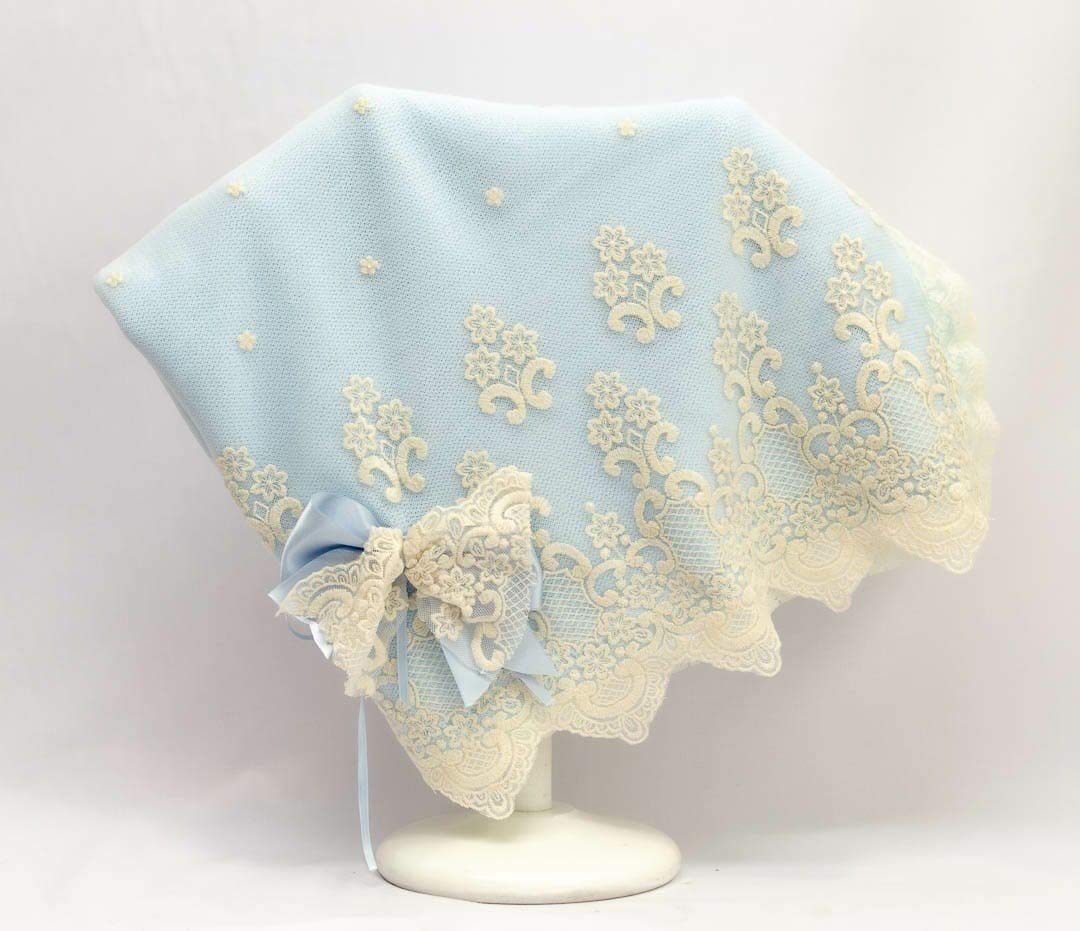 Asciugamano per bebè. Asciugamano morbido in cotone 100% con cappuccio, taglia unica, 600 gsm, colore Blue di Dolce Rose