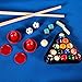 Lancaster 3 in 1 Sports Multigame, Pool Billiards, Slide Hockey, Foosball Game Table
