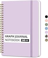 Vista 17 de Taja Cuaderno rayado en espiral para mujeres y hombres, 140 páginas, cuaderno de tapa dura con rayas universitarias para trabajo y toma de notas