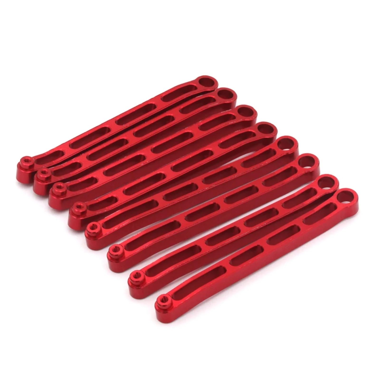RC Upgrade Accessories for MN78 1/12 Metal Upgrade for Chassis Fixing Rod RC Car Spare Parts RC Car Upgrade Parts Modified Accessories Replacement DIY Parts(Red)